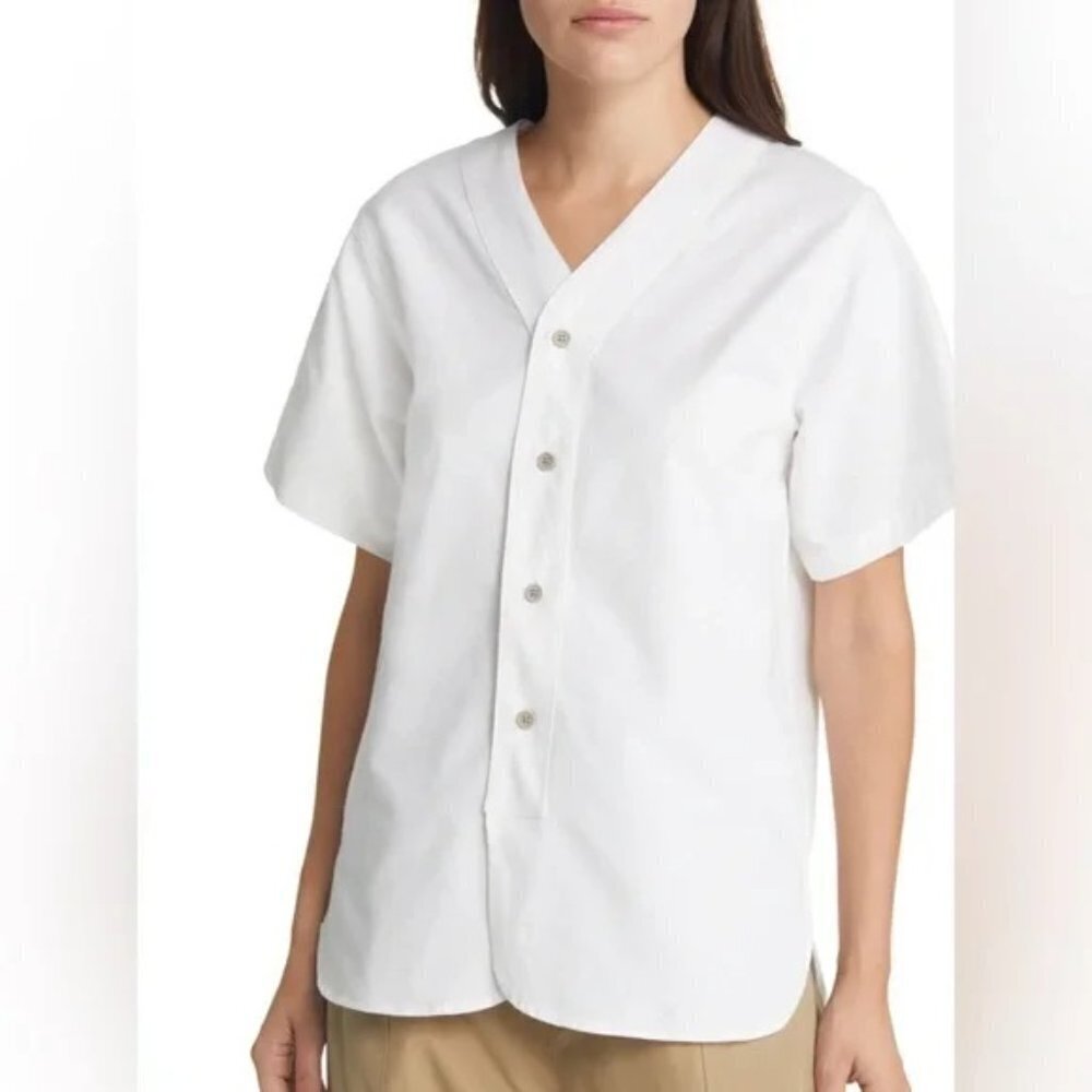 Fear Of God Essentials Women's Boy Scout Shirt White
